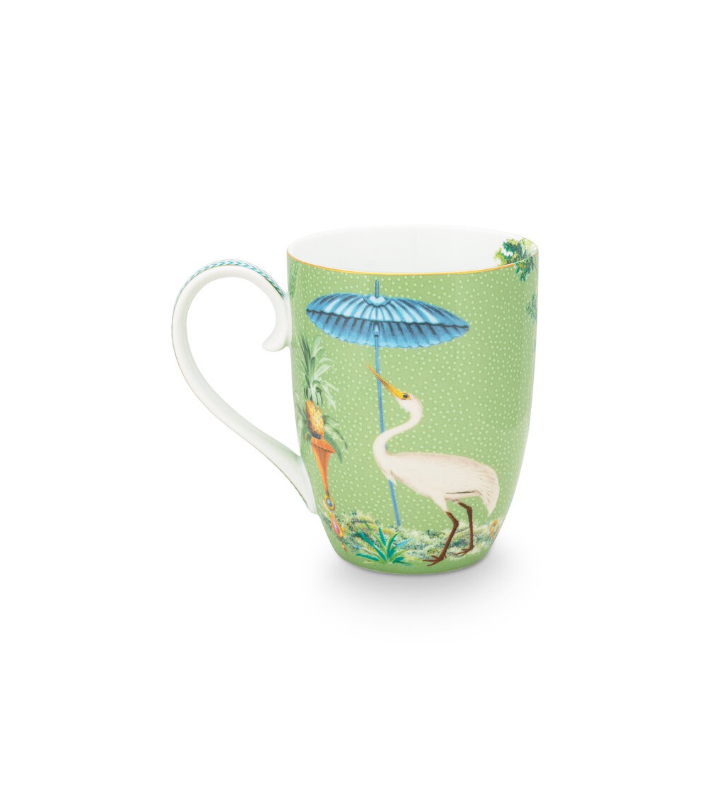 PIP STUDIO ΚΟΥΠΑ ΠΟΡΣΕΛΑΝΗ JOLIE HERON ΠΡΑΣΙΝΗ 450ML - 51002298